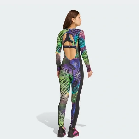 Nwot Jeremy Scott x Adidas jumpsuit sz L - Picture 2 of 12